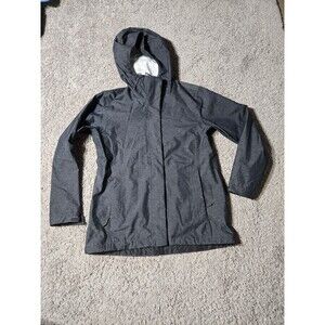 The North Face Women's Venture 2 Rain Jacket Gray Black Size Small